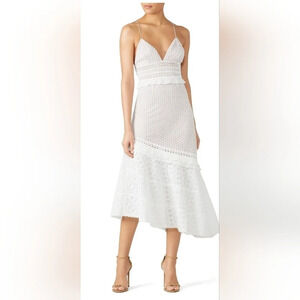 SAYLOR White Cole Dress XS